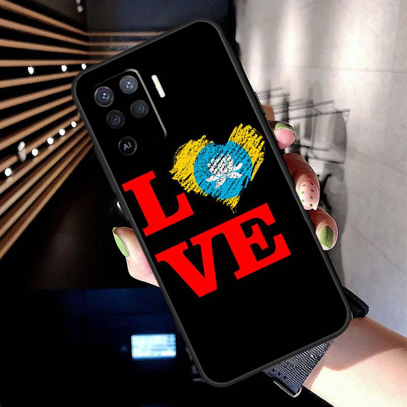 

Kalmykia Flag Case For Oppo A74 A54 A94 A80 A60 A40 A18 A38 A58 A78 A98 A96 A76 A16 A15 A17 A57 A77 A5 Pro OPPO A57 5G