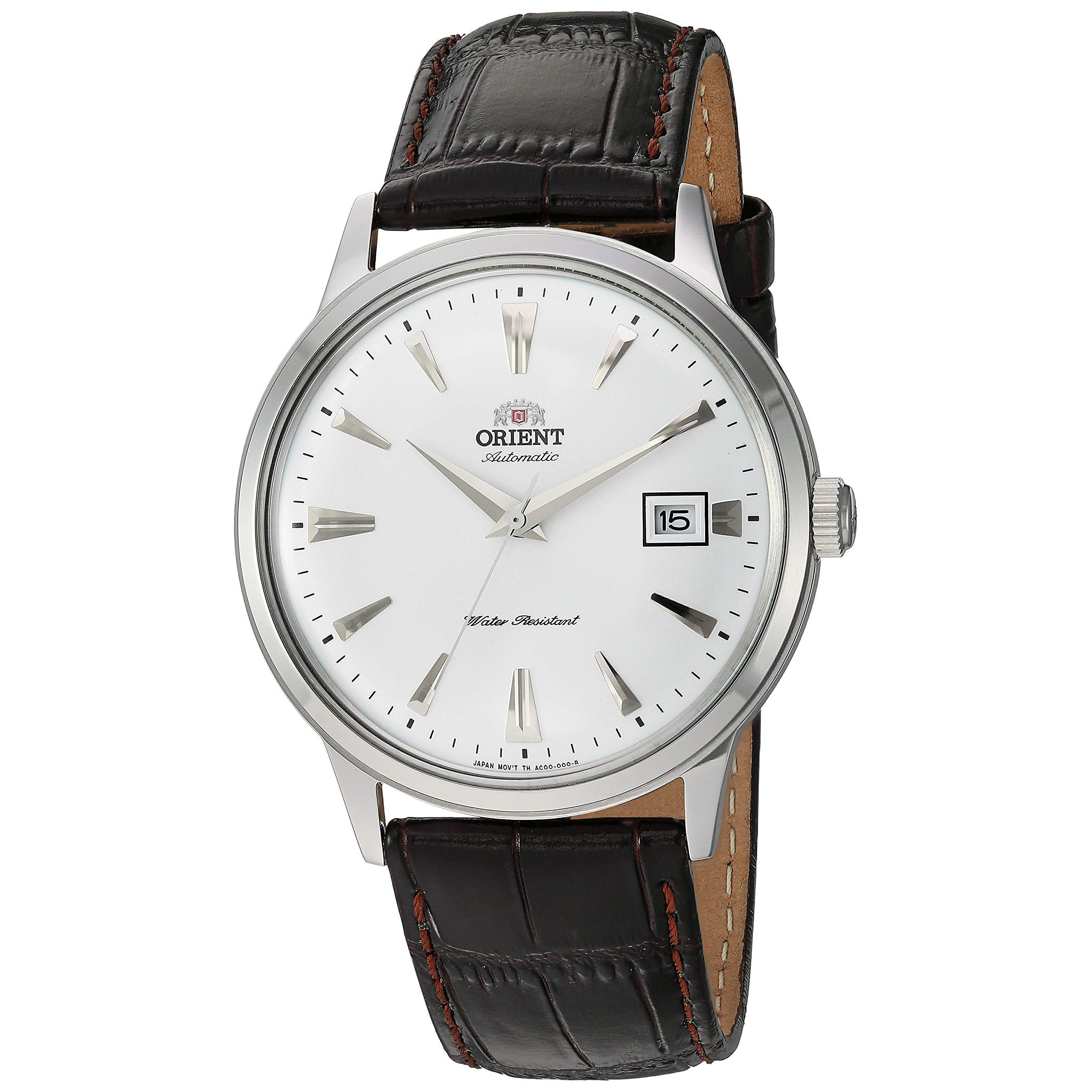

Orient Japanese Automatic/Manual Stainless Steel Classic Watch 40.5mm, White-Silver, Stainless Steel Construction.