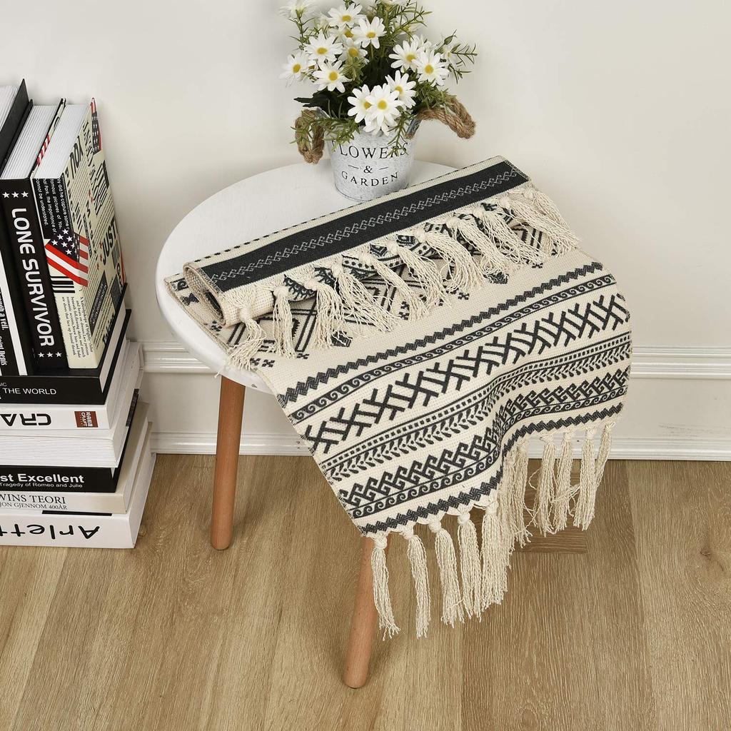 Shiny Flower Bohemian Style Tapestry Mantra Wall Wall Decorative Cotton Decorative Interior Multifunctional Fabric Room and Window Living Unique
