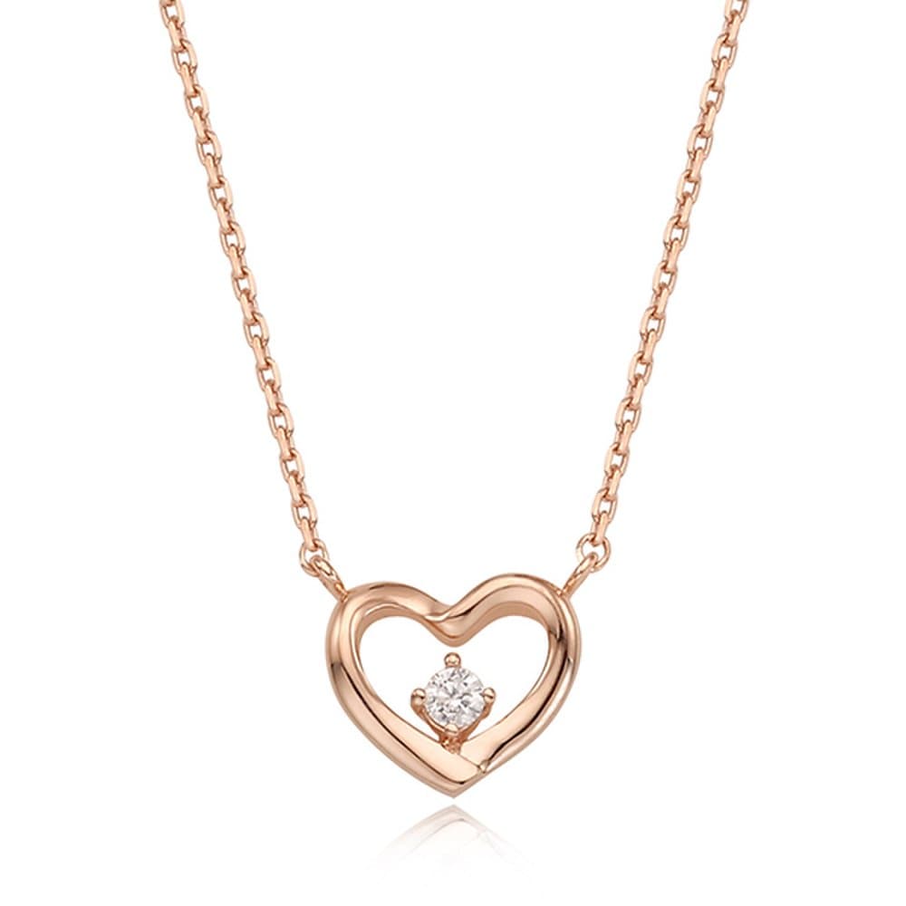 

[[Стоунхендж]] Срібне намисто-серце Sc1431