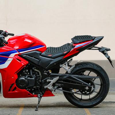 Cuscini Ergonomici per Sedile da Moto Strato ad Alta Elasticità Design per Alleviare la Pressione Base in PVC Antiscivolo Universale per Moto