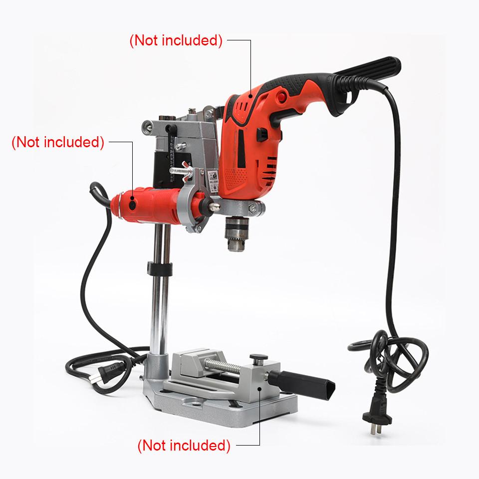 Electric Drill Bracket 400mm Bracket for DIY Woodworking Drilling Holder Grinder Rack Stand Clamp Bench Press Clamp Grinder 130W