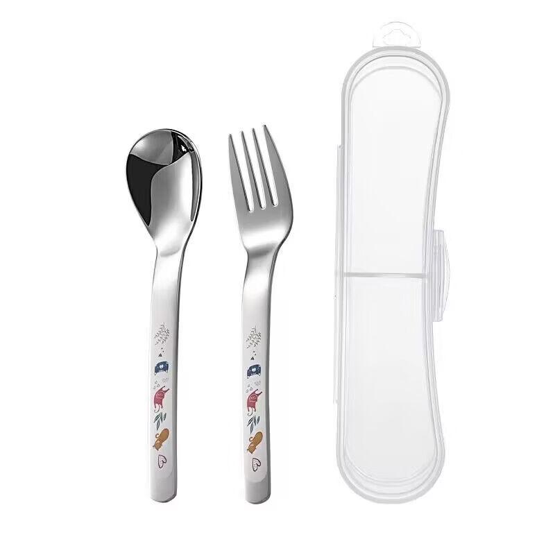 Ru Han 316 Edelstahl Geschnitztes Besteckset