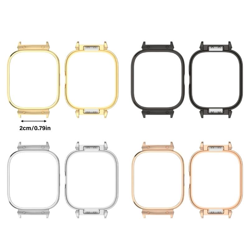 Stainless Steel Watch Frame Case Cover For Watch 5 eSIM 20mm Width Bands Add Sophistication to Your Intelligent Wearable