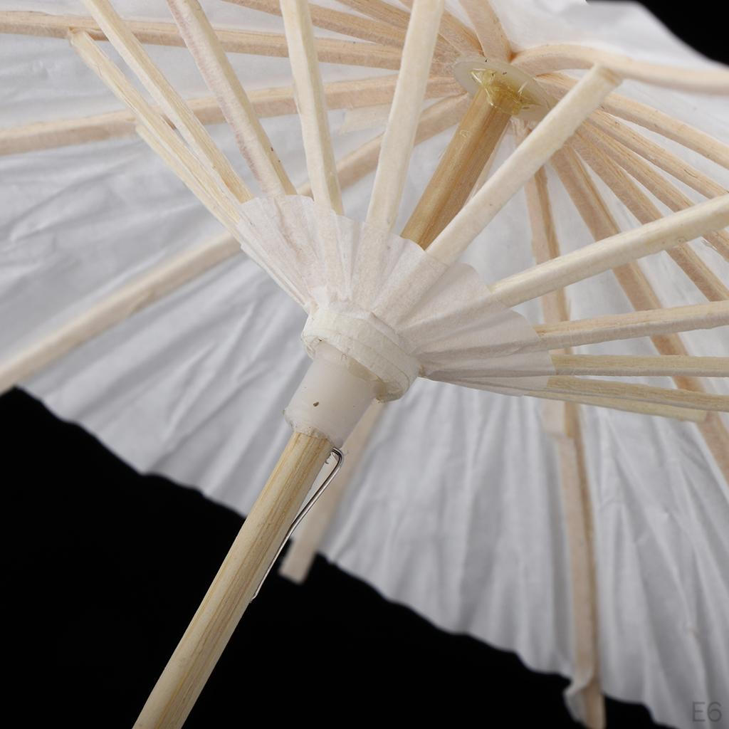 40cm Ombrellini Parasole Stuzzicadenti da Cocktail, Carta Oleata Cinese Dipinta a Mano