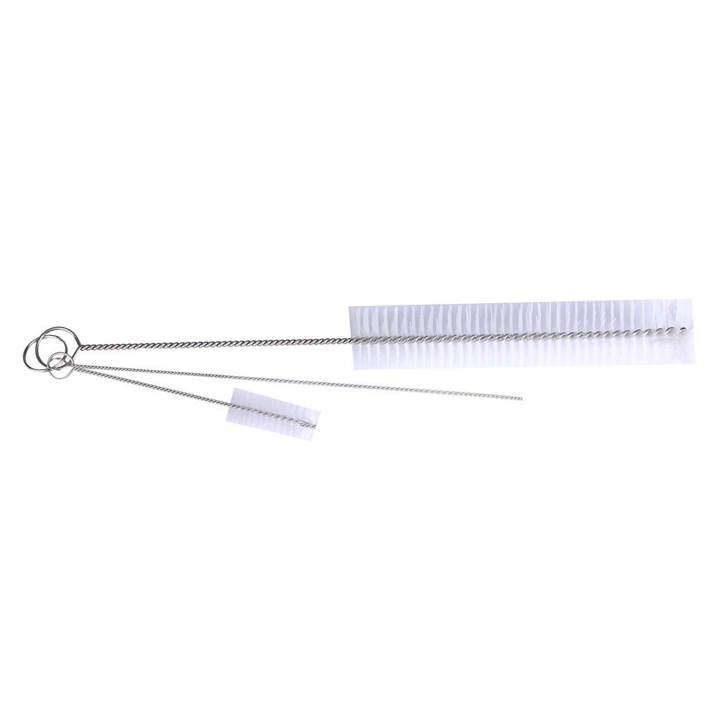 Household Bottle Brushes Pipe Bong Cleaner Glass Tube Cleaning Brush Set Of 3