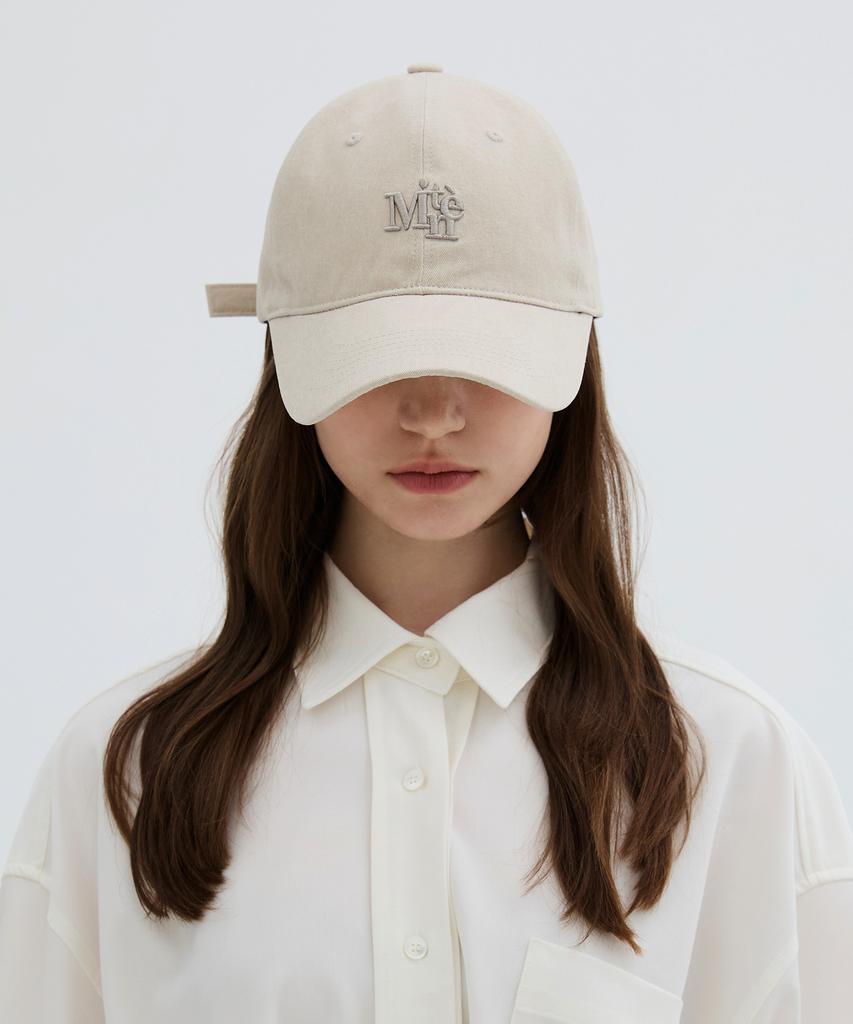Mineti New Logo Pigment Ball Cap Y 10125 Mt