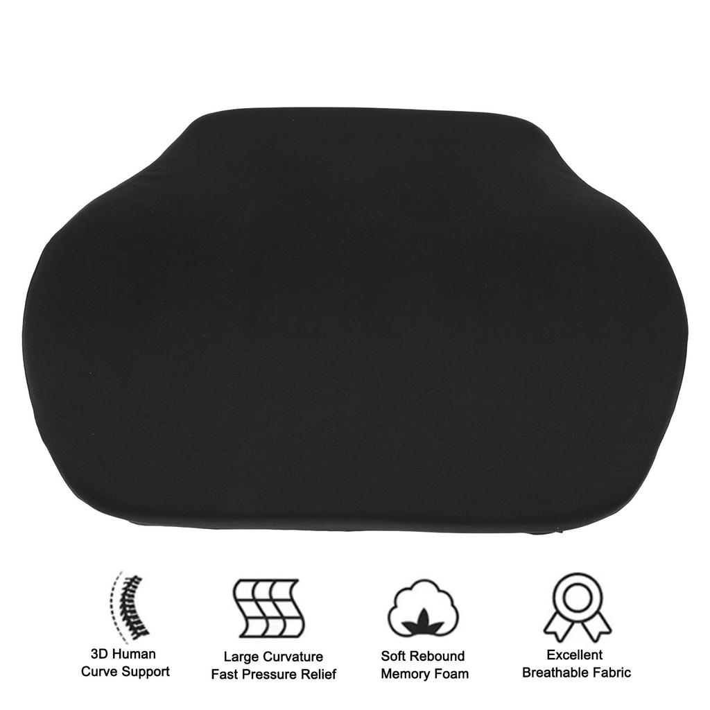 Ergonomic Back Cushion Comfortable Pressure Relief Lumbar Support Pillow for Office Chairs Car Seats