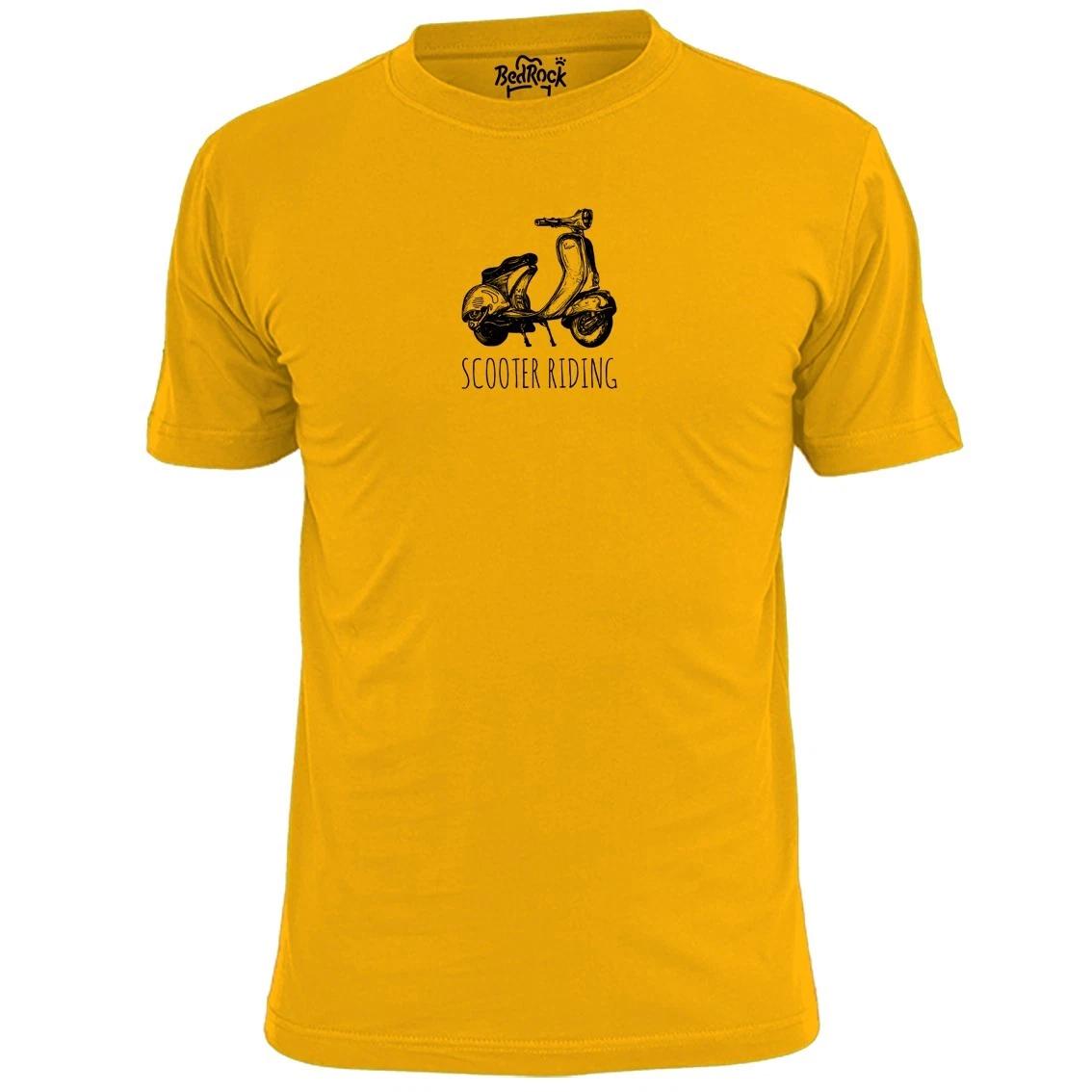 Mens Scooter Riding T shirt Vespa Mod Weller XL