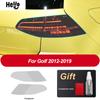 For Volkswagen VW Golf 7 MK7 2012- Accessories Car Headlight Tint Black Protective Film Taillight Transparent TPU Sticker