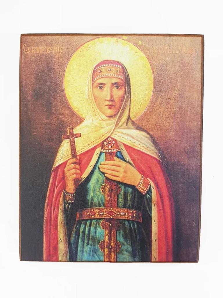 Ikone Prinz Wladimir Dekorative Platte 20x30cm