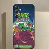 Plants vs Game Z-Zombies Telefoonhoesje Voor Samsung Galaxy A13,A21s,A22,A31,A32,A52,A53,A71,A80,A91 Zachte Zwarte Cover