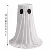 Height-adjustable Ghost Candy Bowl Standing Halloween Ornament  Outdoor