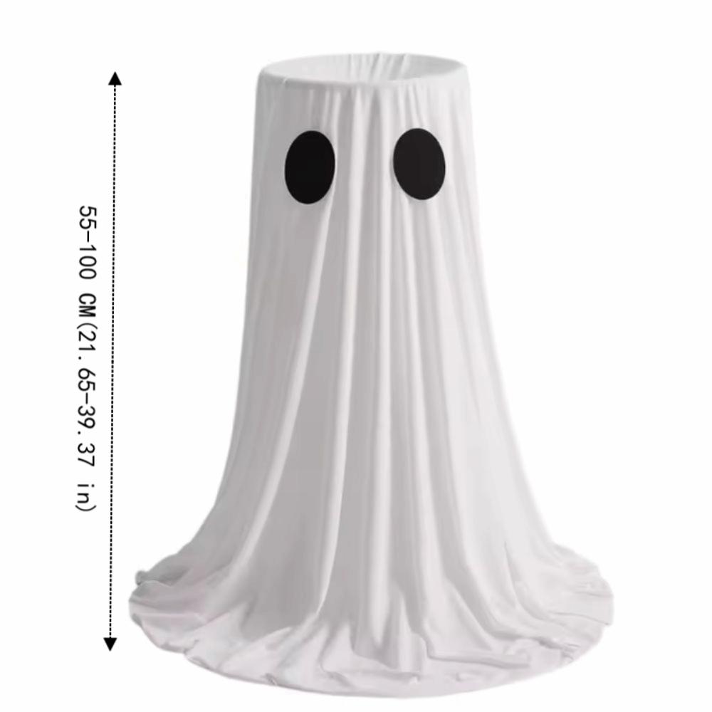 Height-adjustable Ghost Candy Bowl Standing Halloween Ornament Outdoor
