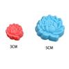 Lotus Silicone Mold: 5cm Cake, Candle, Aroma, Epoxy, Handmade Soap Mold Cups