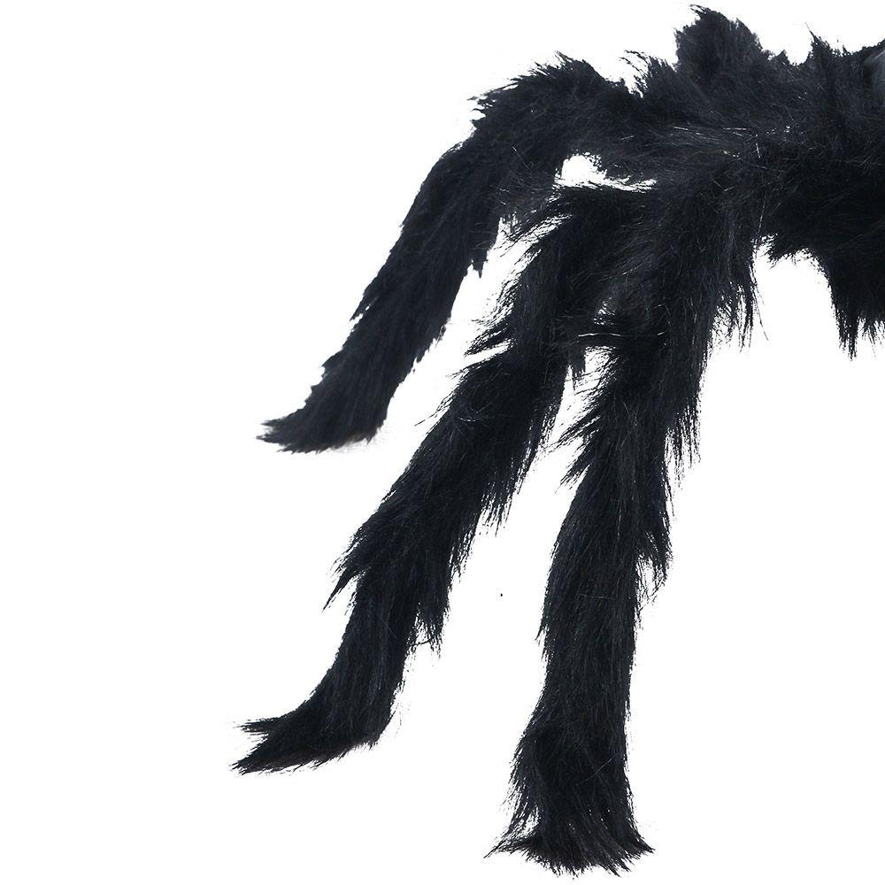 Style Party Supplies Prank Props Halloween Decoration Haunted House Black Plush Spider Bar Ornament