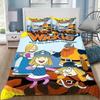 3D Print Wickie De Viking Kinder Dekbedovertrek Kussensloop Microvezel Cartoon voor Jongens Kinderen Huis Textiel Slaapkamer