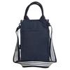adidas Logo Fashion Casual Fabric Shoulder Tote Bag Small Unisex Bags Blue JF4645