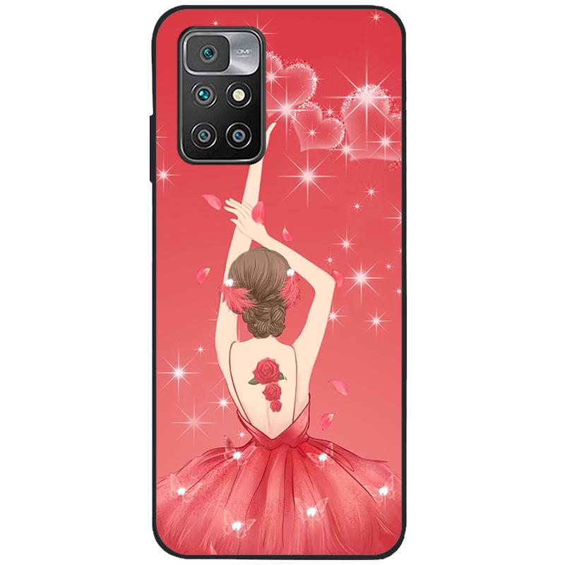 For Xiaomi Redmi 10 Case Silicone Soft TPU Back Cover For Xiaomi Redmi 10 Redmi10 Phone Cases Cute Painted Cover Shockproof Capa