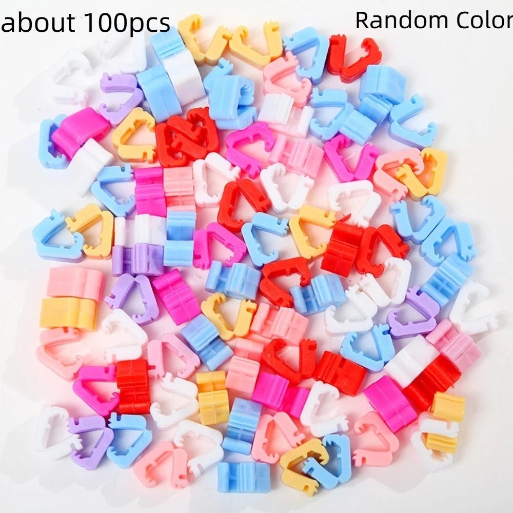 

100pcs Plastic Material Balloon Sealing Clips Balloon Decoration Accessories Holiday Celebrations 100pcs
