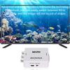480P Mini Composite AV to VGA Adapter TV Set Top Box Audio Video Converter (White)
