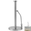 Weighted Base Paper Holder Stainless Steel Napkins Rack Practical Freshness Film Shelf  Bathroom