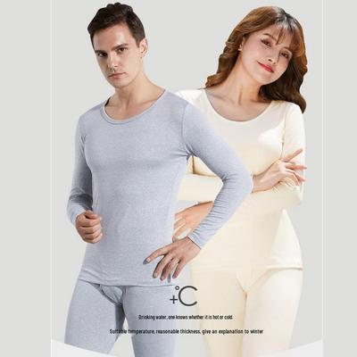 Men's Warm Fleece-Lined Autumn Underwear Set - Thin, Thick Base Layer Pants