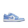 Air Jordan 1 Düşük UNC Bayan Spor Ayakkabı Mavi Üniversite-Mavi Beyaz AO9944-441
