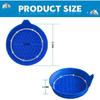 Car Cup Holder Coaster, 4 Pack Universal Ert Coasters with Rhinest Blue