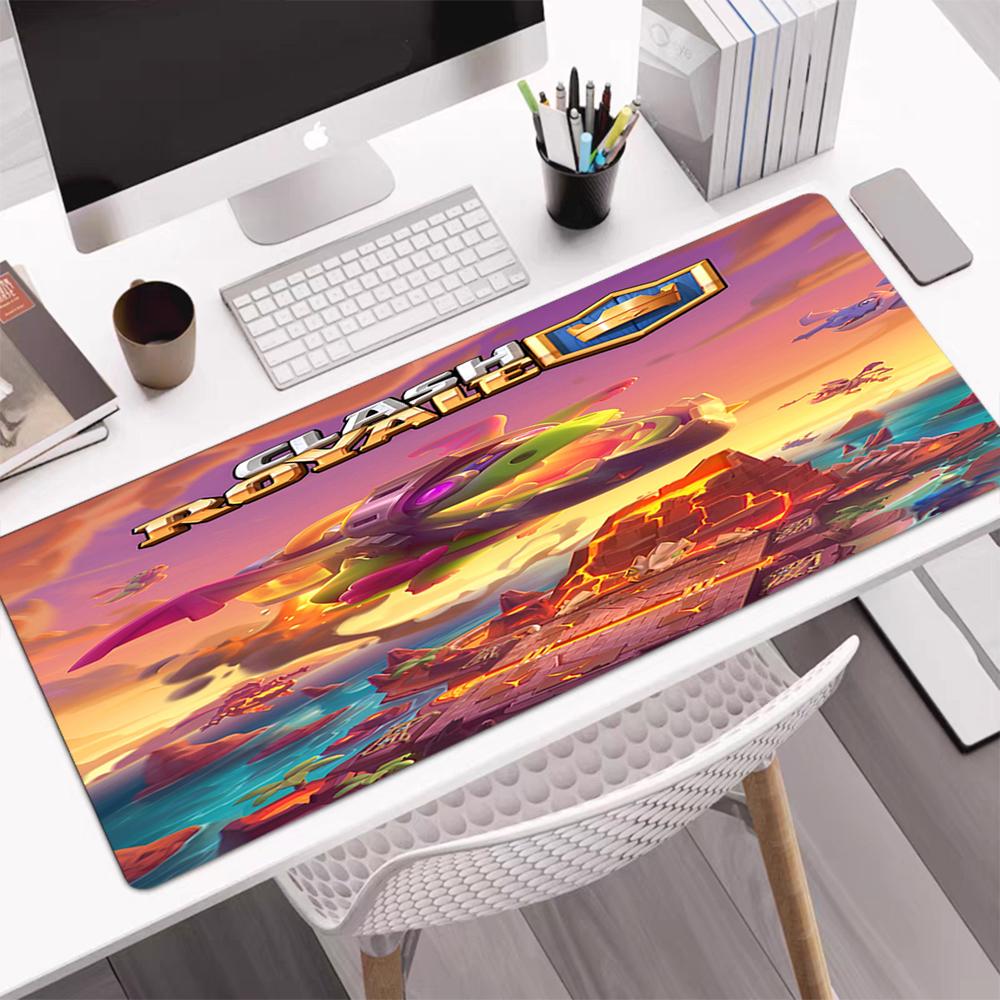 Clash Royale Theme Mouse Pad, Non Slip Rubber Base, Multifunctional Office & Home Decor, Perfect for Workspace Personalization.