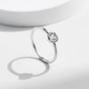 Heart Shape Cut Moissanite Solitaire Wedding Ring For Women 925 Sterling Silver D Color Wedding Band Fine Jewelry