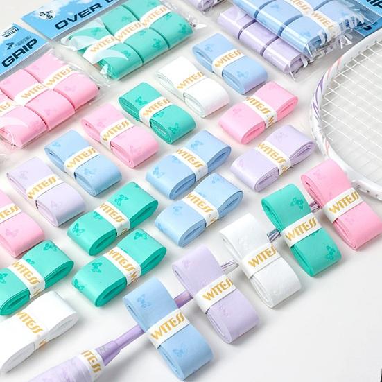 3Pcs Tennis Racket Grip Tape Soft Racquet Overgrips for Tennis Pickleball Badminton Anti-Slip