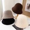 New Fashion Vintage Bucket Hat for Women - Autumn Winter Fisherman Cap, Foldable Felt Wide Brim Hat, Retro Fashion Accessories