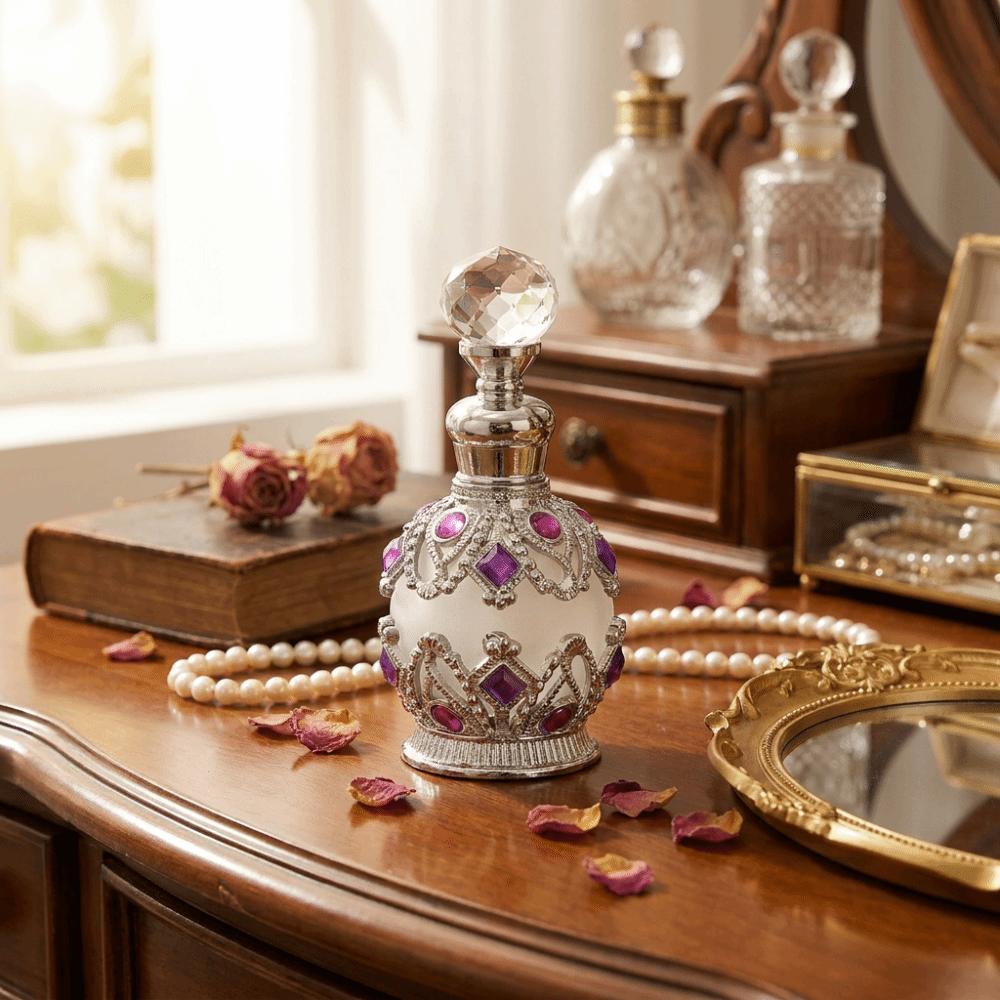 15ml Perfume Bottle Arab Middle East Refillable Essential Oil Bottle Split Bottle Aromatherapy