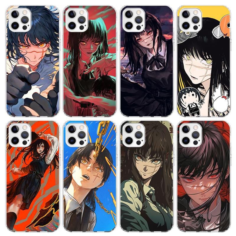 C-Chainsaw Mans Yoru War Devil Phone Case For iPhone 17 Air 16 15 Pro Max 14 Plus 13 Mini 12 11 Cover 7 8 SE Silicone Shell Prin
