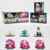 Battle Diorama Scene Pikachu Eevee Mimikyu Gengar Gifts Toy Model Anime Figures Collect Ornaments For Kids Adults Children's Birthday Gift Holiday