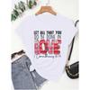 European Sizes Women T-shirt Let All That You Do Be Done In Love Tee