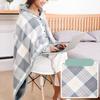Soft Home Shawl Thicken Flannel Blanket Adults Wearable Blanket  Winter
