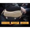 Leather Sponge Car Truck Center Armrest Heighten Pad Storage Bag