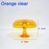 Simple Style Mushroom Table Lamp Ornament Light with 5PCS of E14 LED Tricolored Bulb USB AU EU UK US Plug for Livingroom&Bedside