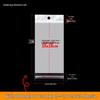 Self-Adhesive Transparent Jewelry Earring Bags with Header and Hanging Hole