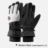 Men's Winter Ski Gloves: Warm, Water-Repellent, Touchscreen-Compatible, Fleece-Lined for Outdoor Sports, Climbing, and Cycling