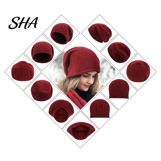 Cozy Warm Caps for Shopping Slouchy Knitted Hat, Women Men Autumn Winter Soft Thermal Hats Sports Ski Cap, Solid Color Skull Cap Hiking Outdoor Walks