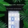 Lampă Practică de 7W cu Clește pentru Acvariu Ultra-subțire Rezistentă la Stropi Lampă pentru Creșterea Plantelor Lampă Acvatică cu Economie de Energie Acvariu