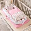 Hemei Portable Washable Baby Nest: Crib, Diaper Changing Pad & Travel Pillow Combo