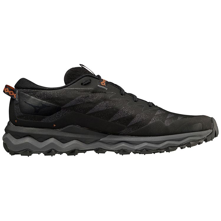 Mizuno Wave Daichi 7 GORE-TEX Black Men Sneakers Grey Brown J1GJ225638