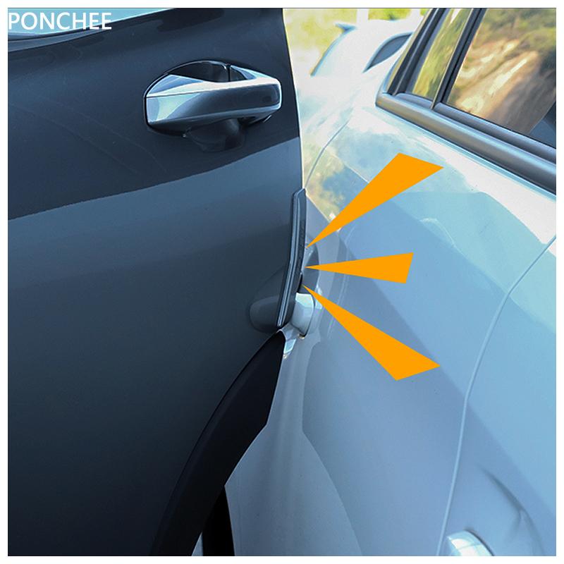 For BYD SONG PLUS Pro Car Door Bumper Strip Border Wipe Sticker Door Protection Sticker Car Exterior Modification Parts
