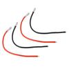 10 SZT. Kabel silnika szczotkowego RC Czarny Czerwony Złącze bananowe 4mm Przewód silikonowy 16AWG dla Axial Scx10