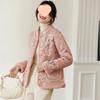 Retro Thickened Chinese Cotton Jacket with Frog Buttons and Fleece-Lining: Versatile Winter Outerwear