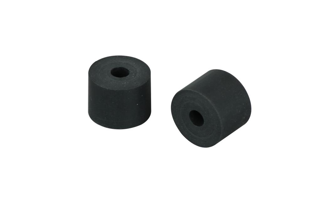 POSH 031072-72 Motorcycle Goods Rubber for Bar Ends M5 Kawasaki 2 Pieces